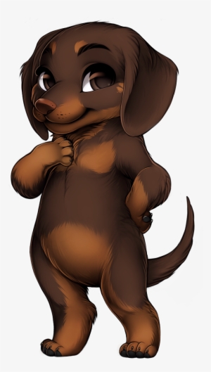 Canine Dachshund - Furvilla On Twitter Maned