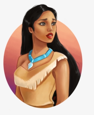 Pocahontas Portrait By Lornakelleherart - Princesas Da Disney Pocahontas