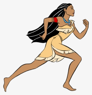 New Pocahontas Pocahontas Pocahontas Running Pocahontas - Pocahontas Disney Png