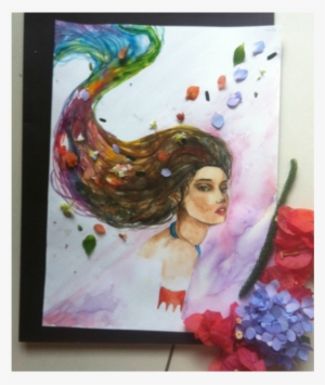 I Was Happy Of How The Hair Turned Out - Painting