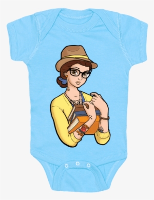 Hipster Belle Baby Onesy - Bella Hipster