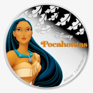Pure Silver Coin Disney Princess Pocahontas - Disney Princess