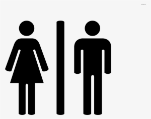 Clip Arts Related To - Male And Female Bathroom Symbols