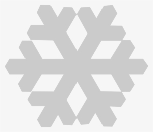 Grey Clipart Snowflakes - Snowflake Grey