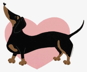 Play - Pink Heart Wiener Tile Coaster