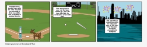 Cubs Storyboard - Baseball Field