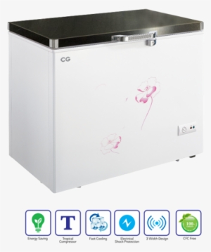 Cg Refrigerator Hard Top Butterfly Door 225 Lt Cg-df2251hb - Refrigerator