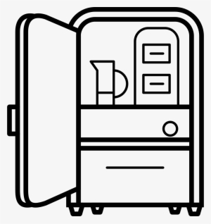 Png File - Refrigerator Icon Png