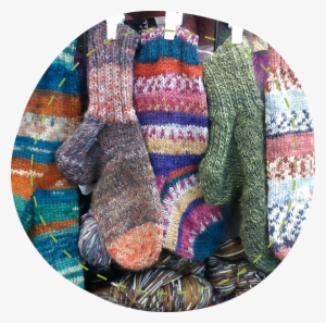 It Is Fun To Knit Socks With Colors And Self- Striping - Sock