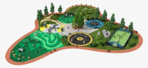 Playground - Aire De Jeux Dwg