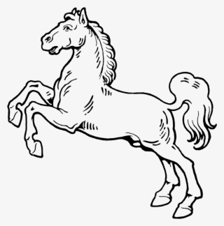 White Horse Svg Clip Arts 588 X 597 Px