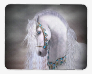 Elegant White Horse - Beautiful White Horse Fantasy Art