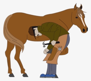 Foal Clipart Transparent - Farrier Clip Art