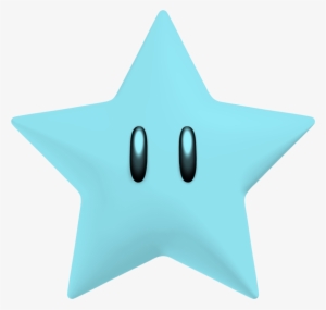5-up Star - Super Mario Blue Star