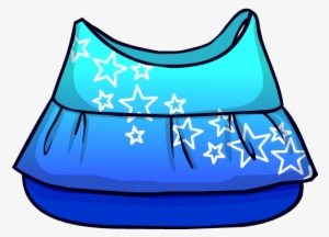 Blue Star Swimsuit Clothing Icon Id 4094 - Club Penguin Clothes Png