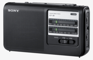 Free Png Sony Radio Png Images Transparent - Sony Icf38 Portable Am Fm Radio