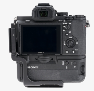 Bvgc2em Aluminum L Plate Attached To Sony Camera Back - Really Right Stuff A7