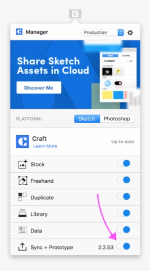 Craft-manager - Sketch