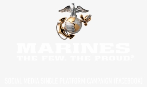 United States Marine Corps Facebook Launch - Usmc Officer's Eagle, Globe, & Anchor Greeting