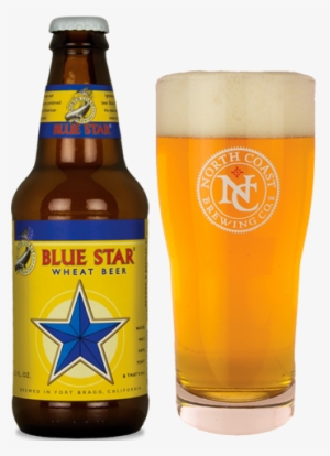 Blue Star Wheat Beer - North Coast Blue Star Wheat Beer
