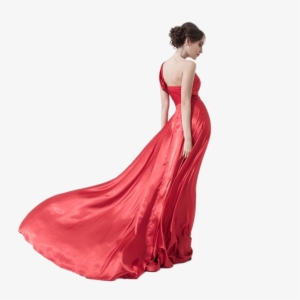 Red Dress Png Image Background - Red Dress Transparent Background