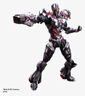 Cyborg Png Hd - Justice League - Cyborg Play Arts Figure