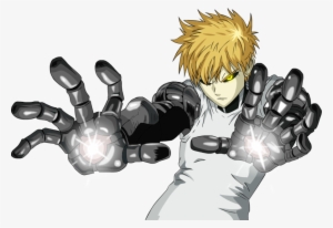 Genos The Cyborg - One Punch Man Genos Png