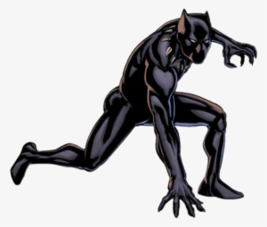 Picture Library Stock Anad Transparent By Asthonx On - Black Panther In Cartoon
