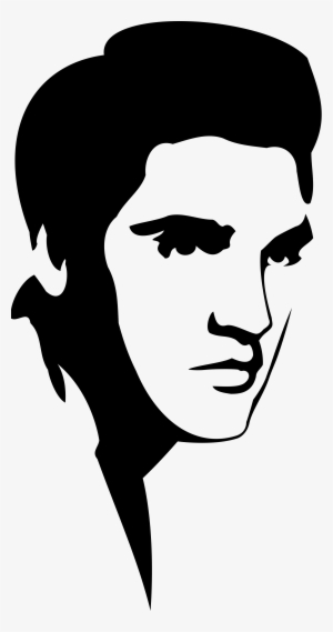 Open - Elvis Presley Stencil