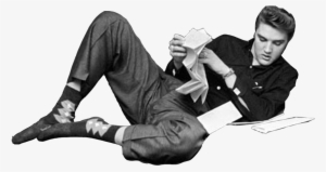 Elvis Reading Png - Elvis Wertheimer Collection Address Book: 28