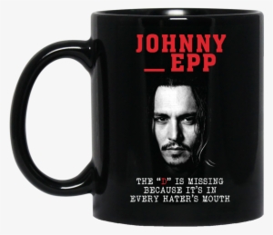 The D Is Missing Mug Johnny Depp Coffee Mug Tea Mug - Rick And Morty I Have Neither The Time Nor The Crayons