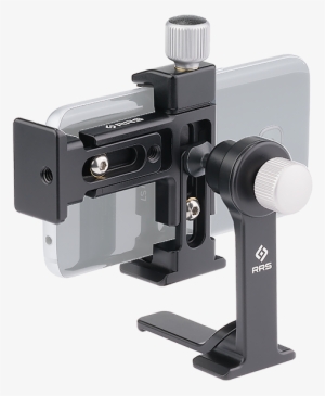 L-clamp, Dovetail And Pocket Stand Holding A Samsung - Mobile Phone
