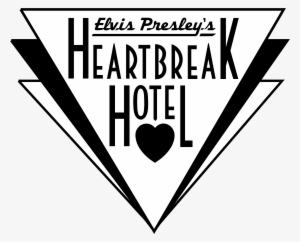 Elvis Presley's Heartbreak Hotel Logo Png Transparent - Wall Sticker Elvis Presley
