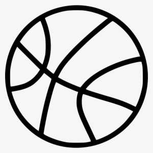 Basketball Nba Game Ball Dribble Comments - Christmas Clip Art Black And White Candy Cane