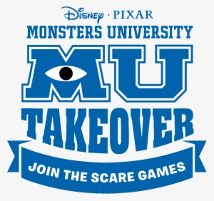 Monsters Inc Logo Wiki Download - Monsters University Mu Logo