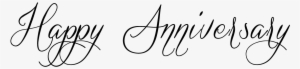 Graphic Transparent Download Clip Art Transprent Png - Happy Anniversary Black And White