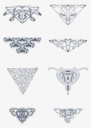 Art Nouveau Ornaments