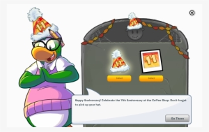 Halloween Party 2016 Anniversary - Club Penguin 11th Anniversary Hat