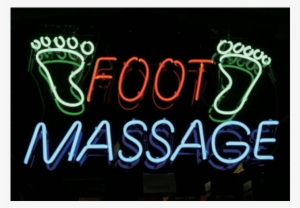 Foot Massage Neon Sign