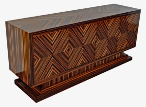 Drawing Basic Design Principles And Wood Selection - Art Deco Sideboard Long