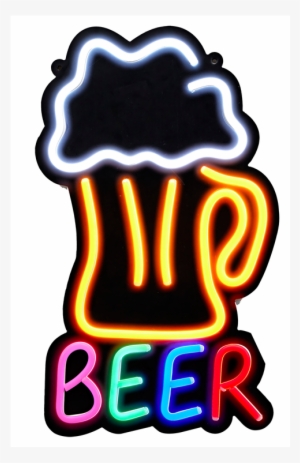 Placa De Bar Neon Png