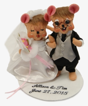 Bride And Groom Set - Annalee Dolls