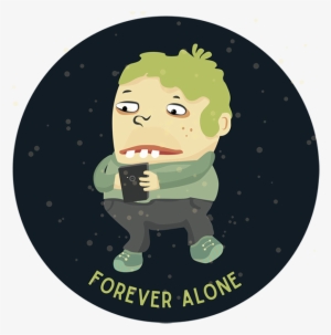 Valentine - Forever Alone - Illustration