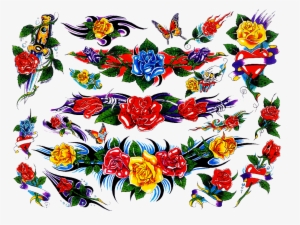 Colored Tattoo Shape 001 - Tattoo