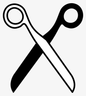Scissors Black & White Clip Art At Clipart - Black And White Scissors