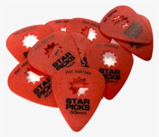 Everly Star Picks Guitar Picks - Illustration