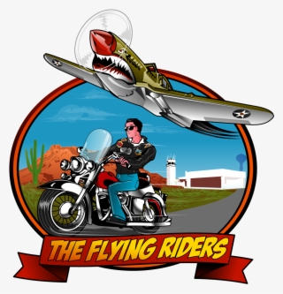 The Flying Riders Logo Design - Cartoon