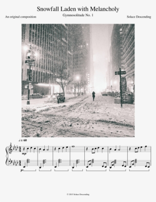 Print - New York City Empty Streets At Night