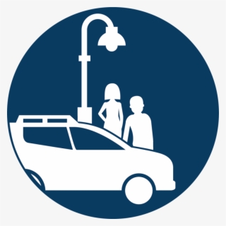 Sex Trafficking Icon That Features Two People On A - Illustration