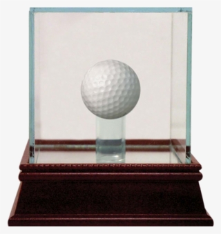 Golf Ball Glass Display Cases - Golf Ball